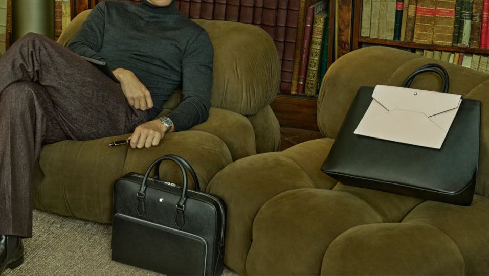 Montblanc leather goods