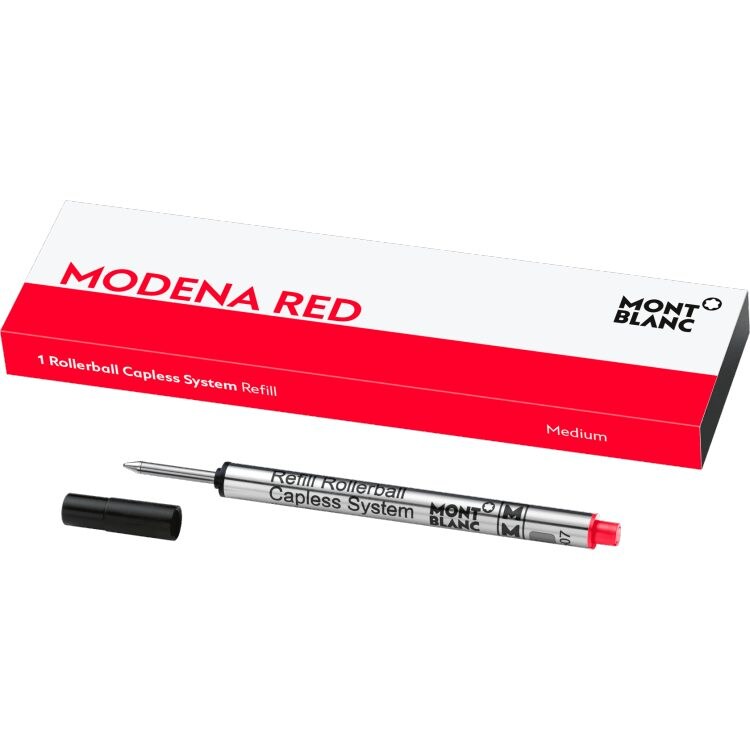 1 ricarica per rollerball senza tappo (M), Modena Red