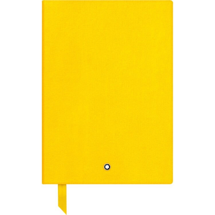 Notebook # 146 Montblanc Fine Stationery, Yellow, With Lines