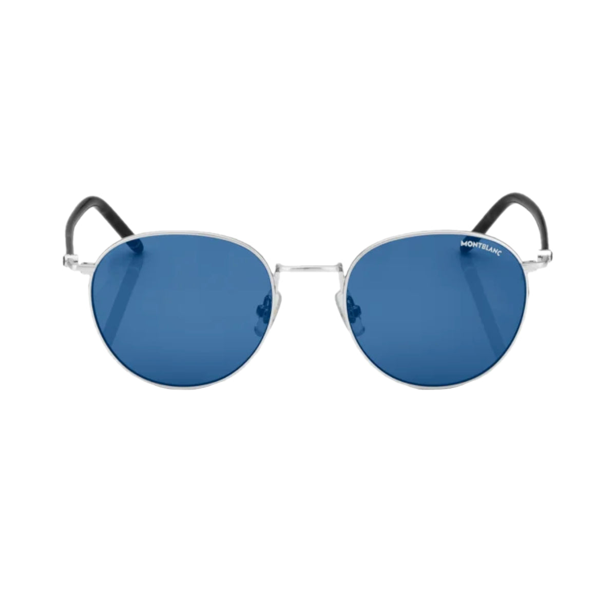 Round ruthenium metal mounting sunglasses – Boutique 
