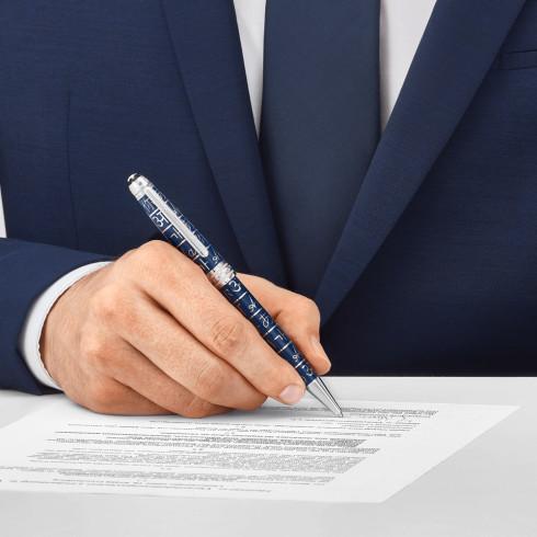 Stylo bille Meisterstück UNICEF Solitaire Midsize - Boutique-Officielle-Montblanc-Cannes