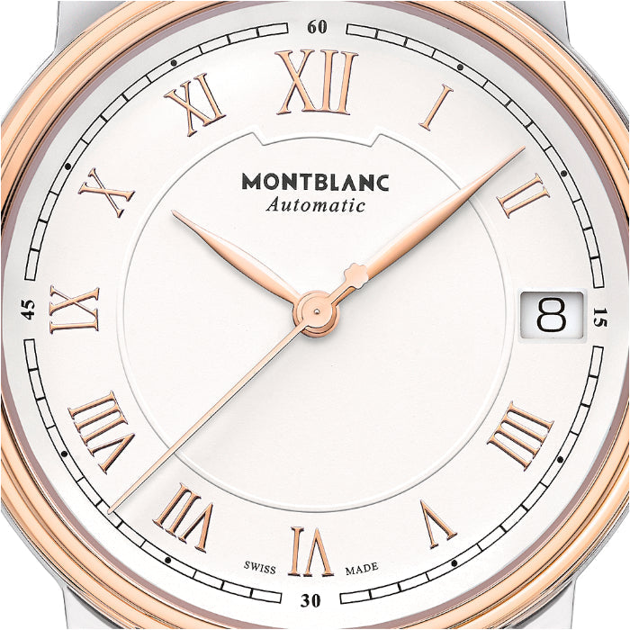 Montre Montblanc Tradition Argenté et Dorée