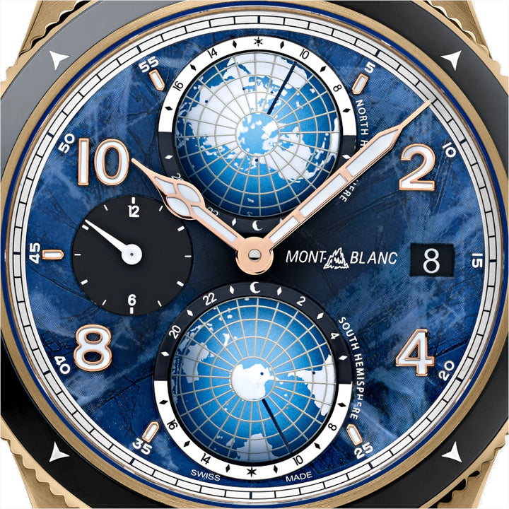 Montre Montblanc 1858 Geosphere 0 Oxygen Limited Edition - 1786 pièces