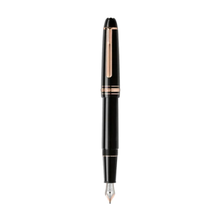 Plume pen meister gilded with classic pink gold