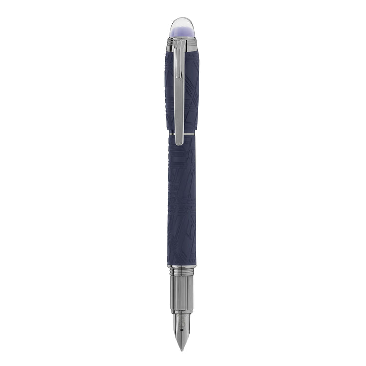Penna in resina Spaceblue Starwalker