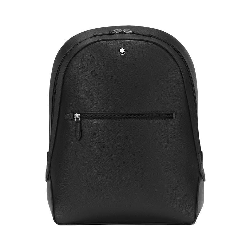 club monaco mens leather backpack Montblanc - Sartorial Small Backpack - Black - Leather