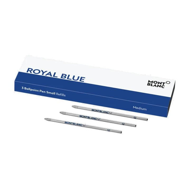 3 Recharges pour stylo bille Petit Modèle Royal Blue pour Meisterstück Mozart