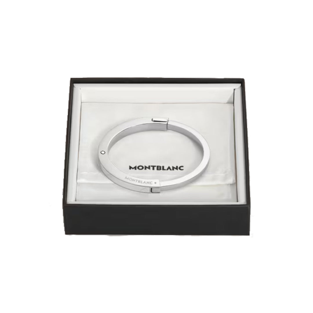Bracelet Jonc Montblanc en Acier avec Motif Extreme