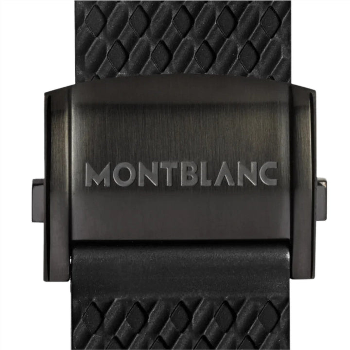 Bracelet summit caoutchouc noir