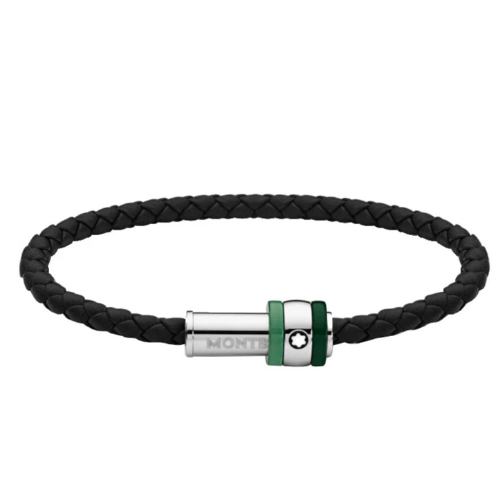 Montblanc green bracelet 1858 Ice Sea