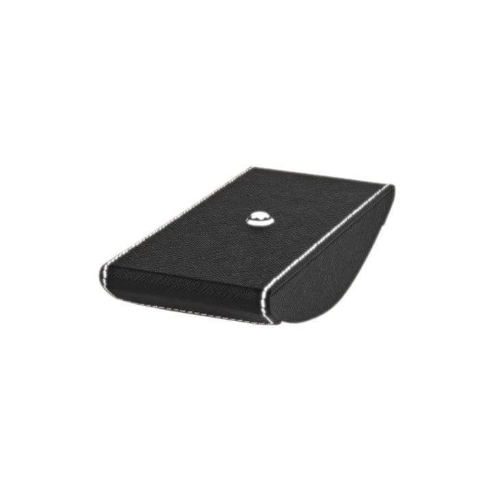 Buvard Montblanc en cuir noir