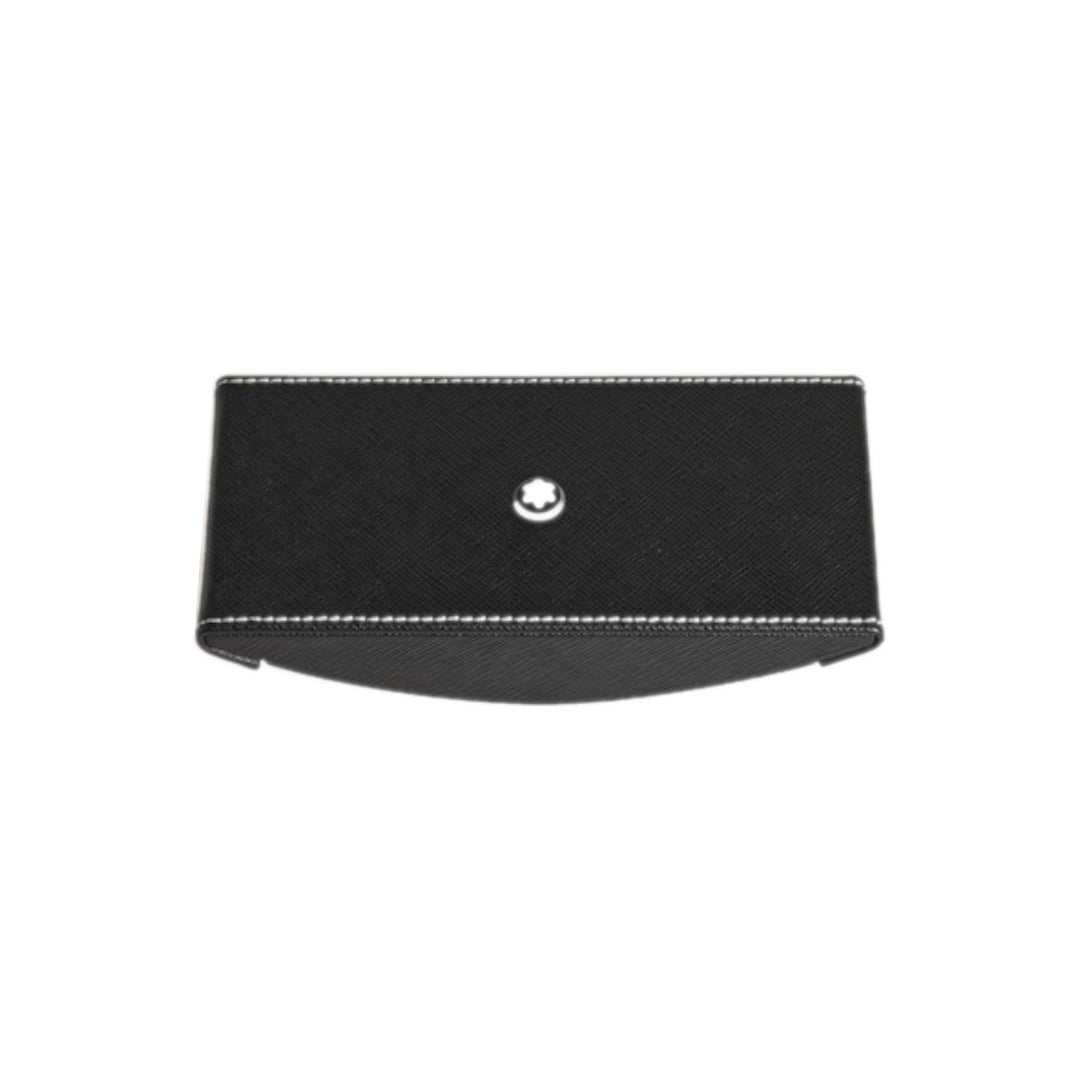 Buvard Montblanc en cuir noir