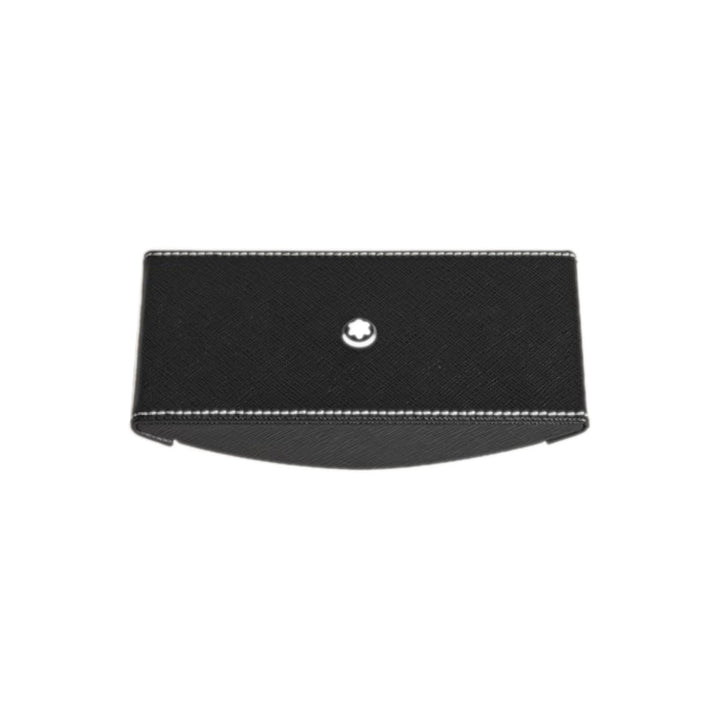Buvard Montblanc en cuir noir