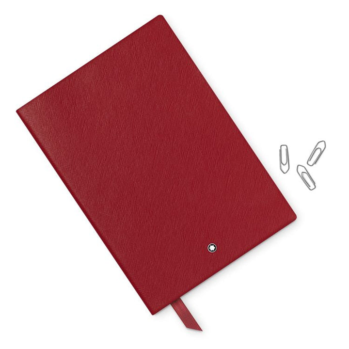 Carnet #146 Montblanc Fine Stationery, Red, Avec Lignes - Boutique-Officielle-Montblanc-Cannes