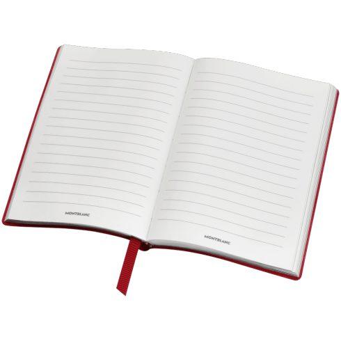 Libro #148 Montblanc Fine cancelleria, rosso, con linee
