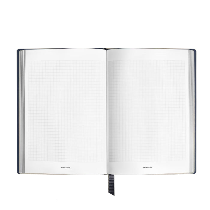 Carnet moyen format en cuir Montblanc Sartorial, pages quadrillées