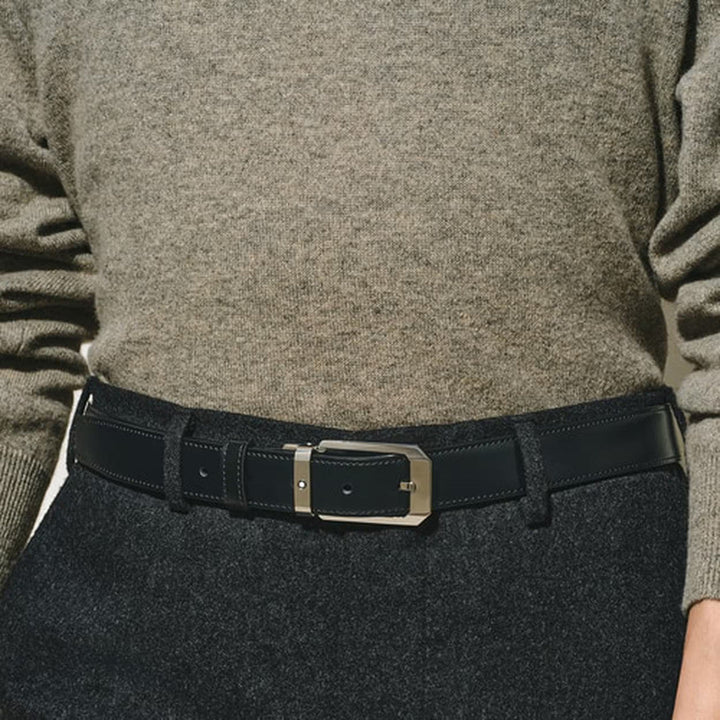 Ceinture Réversible 30 mm à boucle Trapèze Montblanc en Cuir Meisterstück