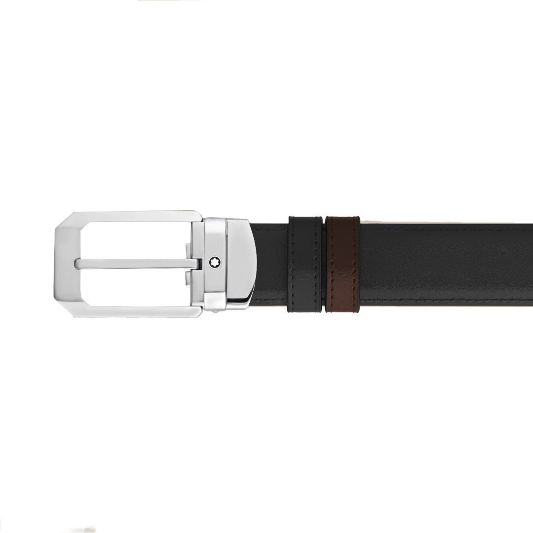 Ceinture Réversible 30 mm à boucle Trapèze Montblanc en Cuir Meisterstück