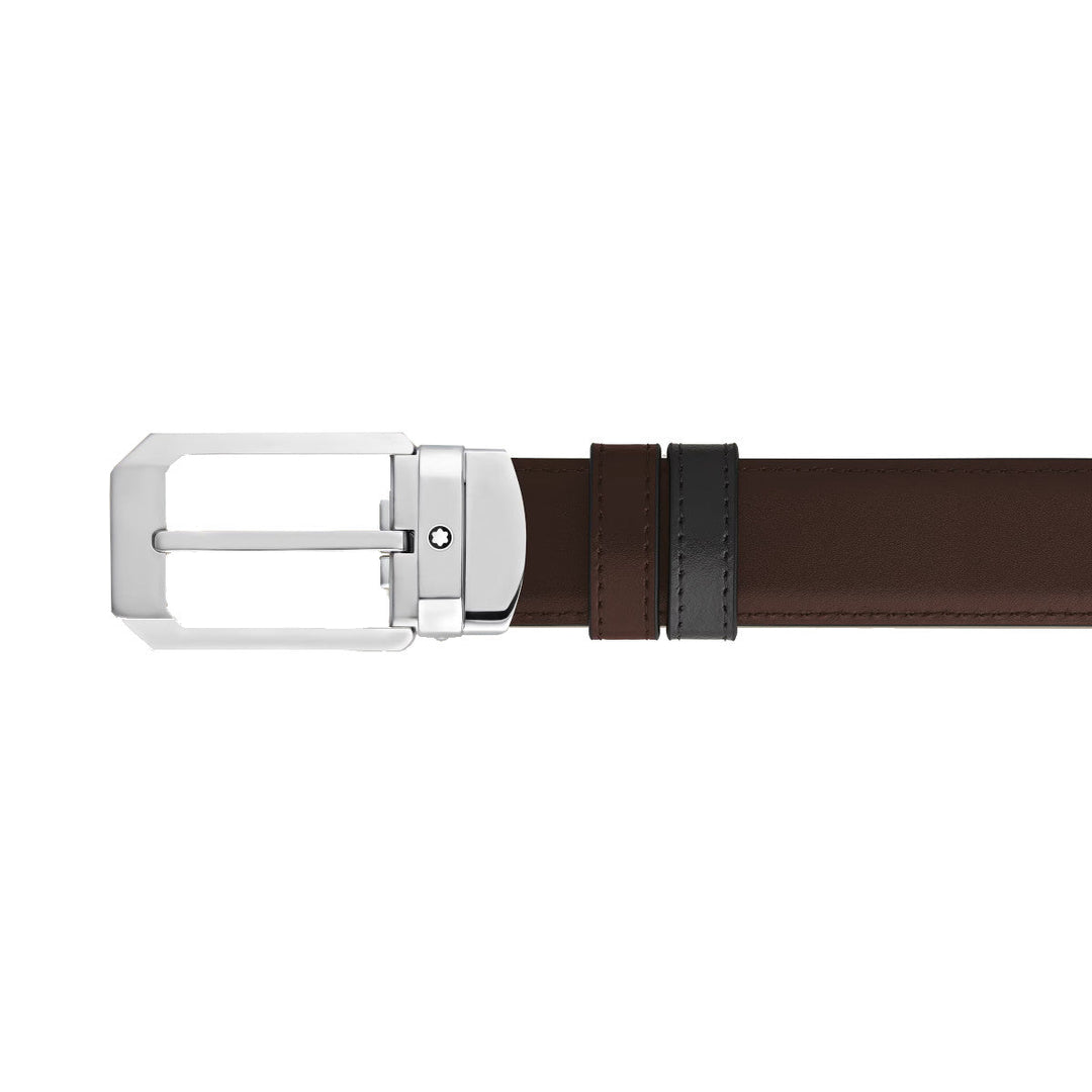Ceinture Réversible 30 mm à boucle Trapèze Montblanc en Cuir Meisterstück