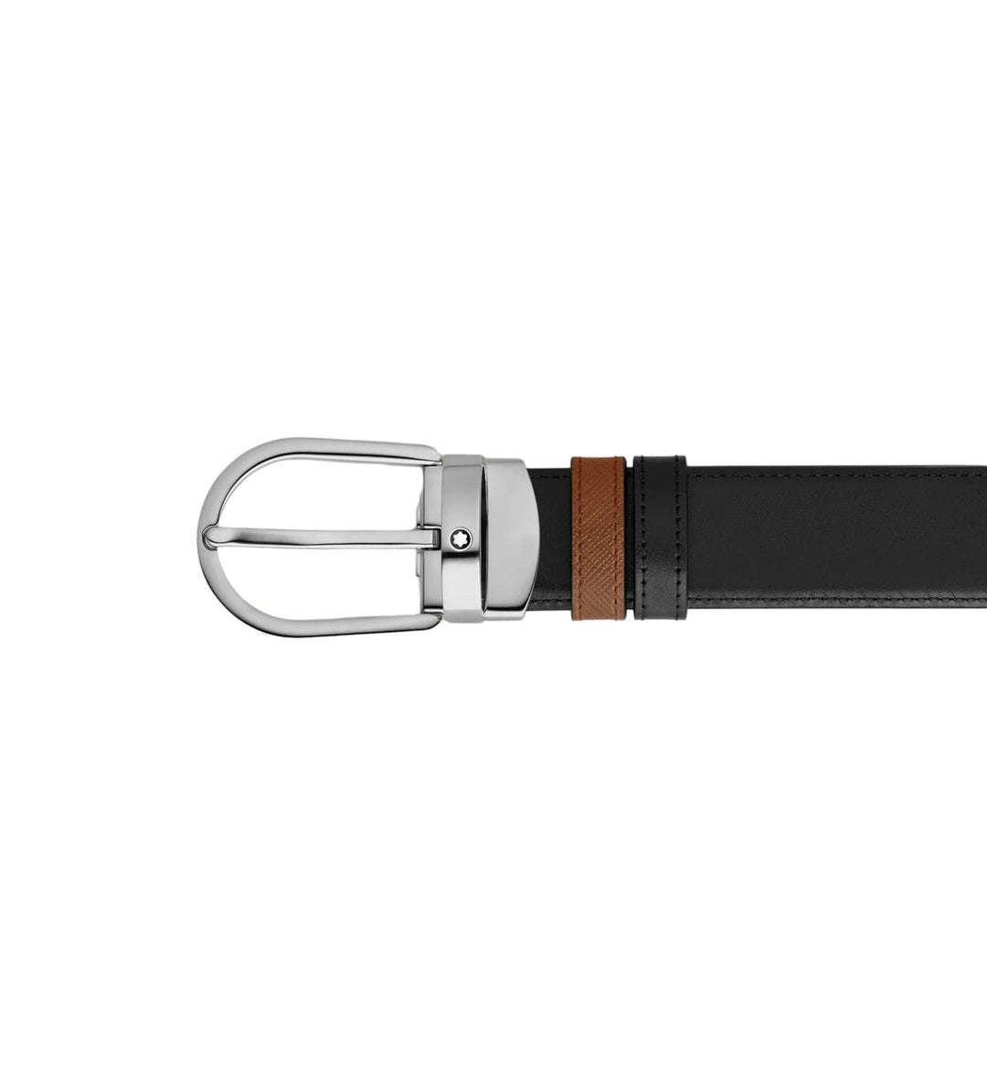 Ceinture Réversible Montblanc 35 mm en Cuir Noir/Marron