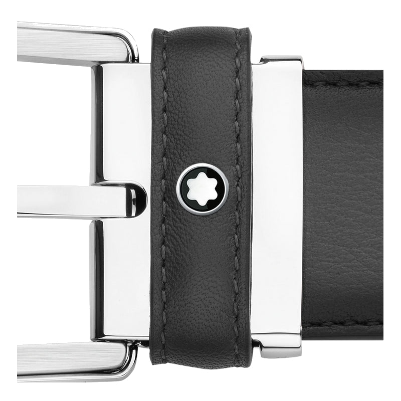 Ceinture à boucle fer à cheval de 35 mm en cuir
