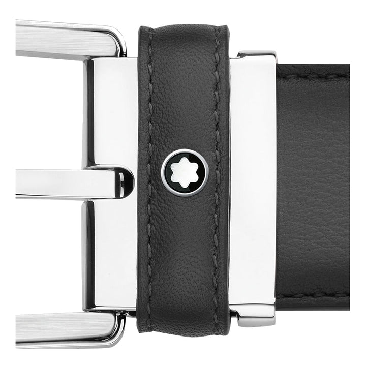 Ceinture à boucle fer à cheval de 35 mm en cuir