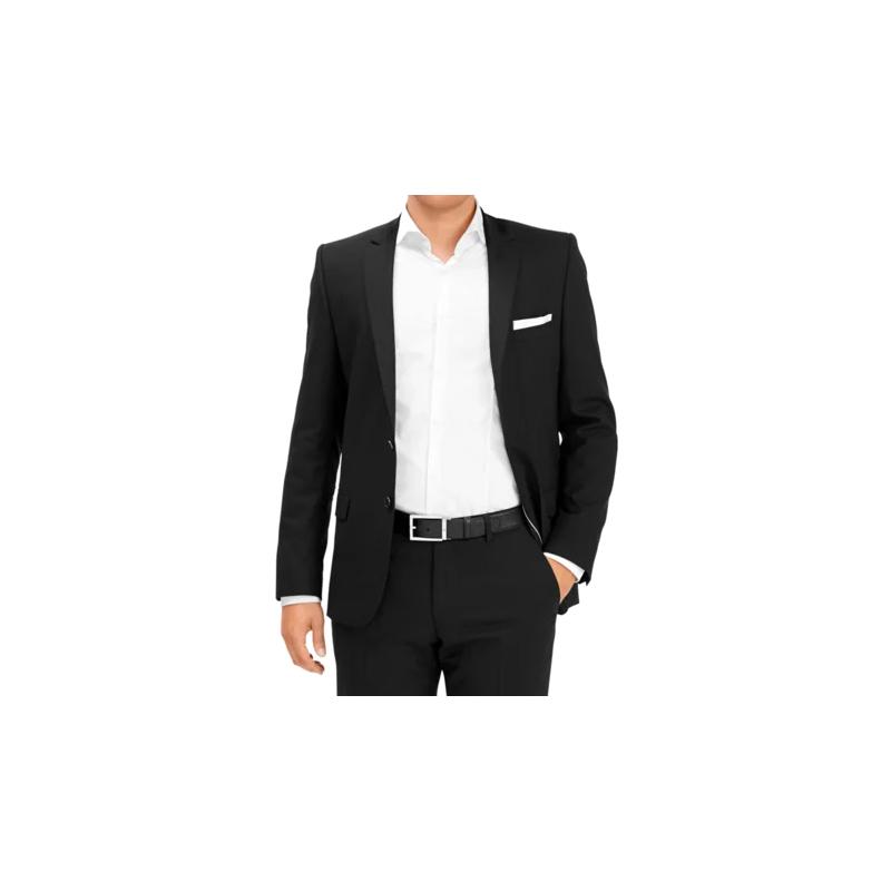 Black business belt cut-to-size
