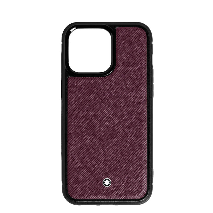 Étui rigide Montblanc Sartorial Iphone 16 pro Cassis