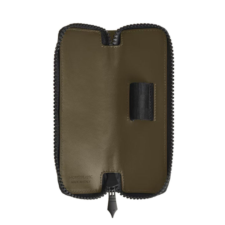 Étui zippé pour 1 instrument d’écriture Montblanc Zippé en Cuir Extreme
