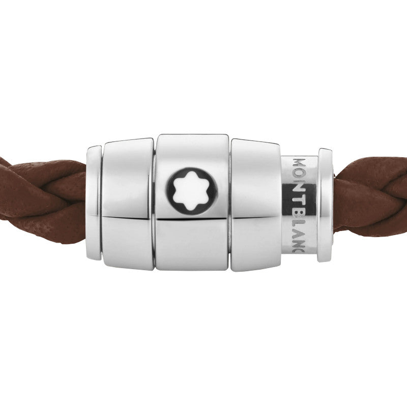 Bracelet medium, cuir souple, Marron fauve