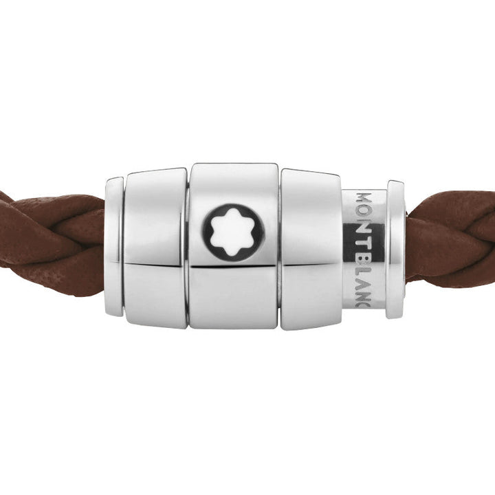 Bracelet medium, cuir souple, Marron fauve