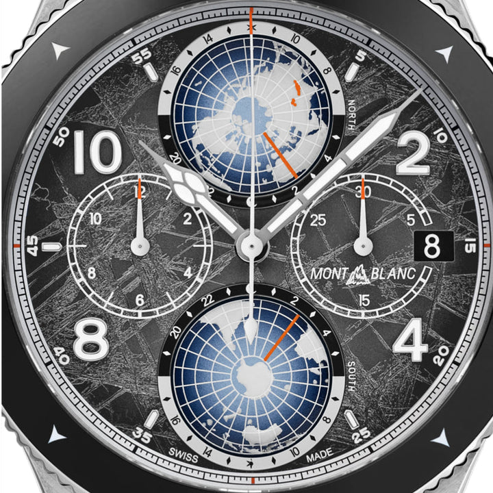Montblanc 1858 Geosphere Chronograph 0 Oxygen The 8000 Limited Edition - 290 pieces