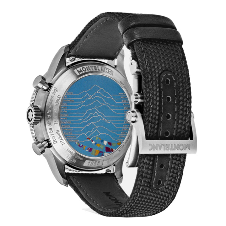 Montblanc 1858 Geosphere Chronograph 0 Oxygen The 8000 Limited Edition - 290 pieces