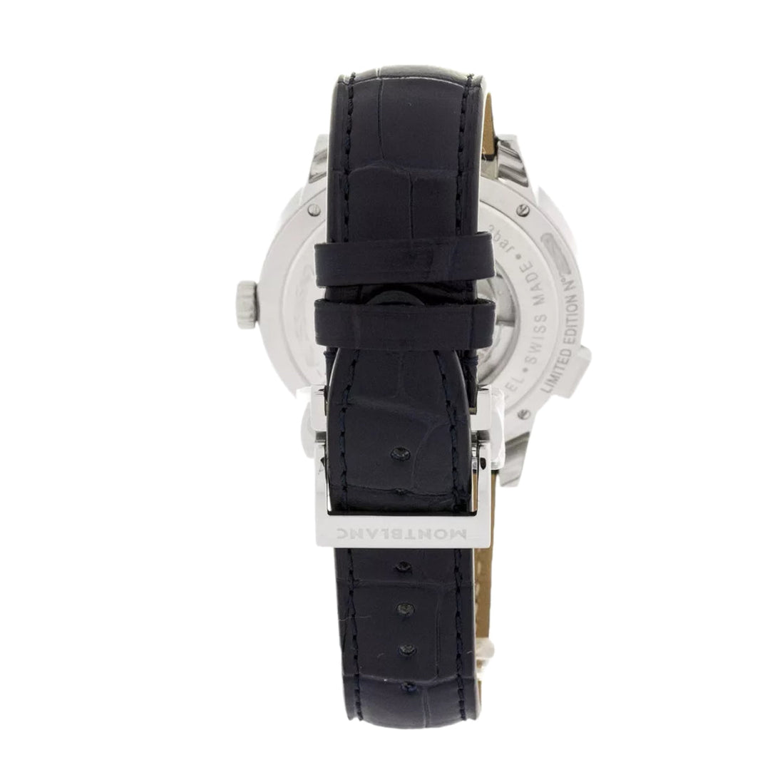 Montre Montblanc Heritage Spirit Orbis Terrarum Asian UNICEF Limited Edition Bleu