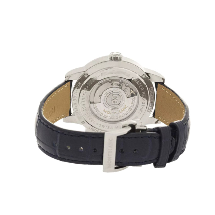 Montre Montblanc Heritage Spirit Orbis Terrarum Asian UNICEF Limited Edition Bleu