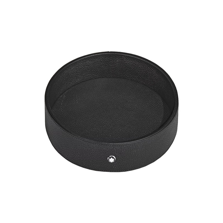 Plateau de Bureau Rond Grand Format montblanc Grainé Noir