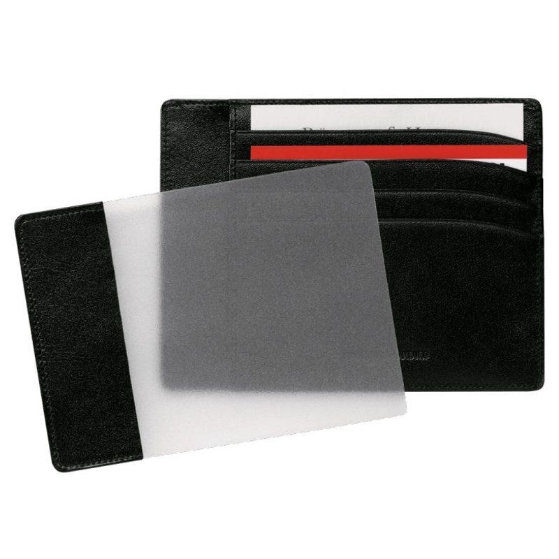 4-locations card holder with Montblanc Meisterstück identity card holder