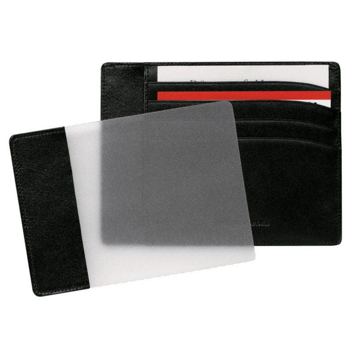 4-locations card holder with Montblanc Meisterstück identity card holder