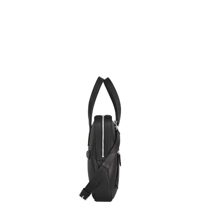 Porte-Documents Fin Montblanc Companion Grainé Noir
