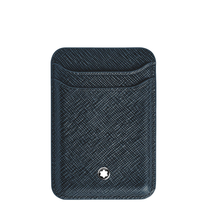 Porte-cartes 2cc Montblanc Sartorial pour iPhone avec MagSafe