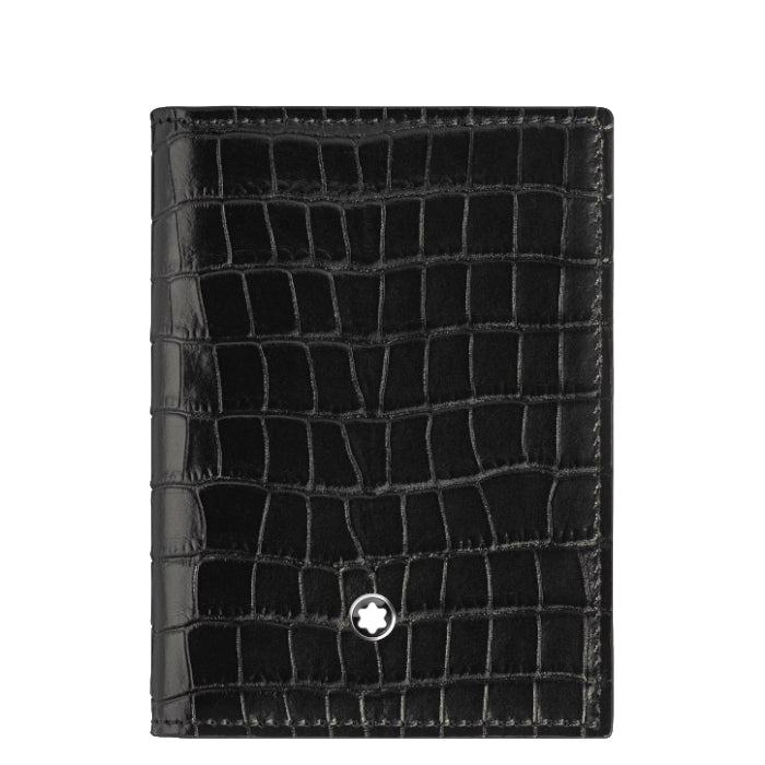Porte-cartes 4cc embossé croco