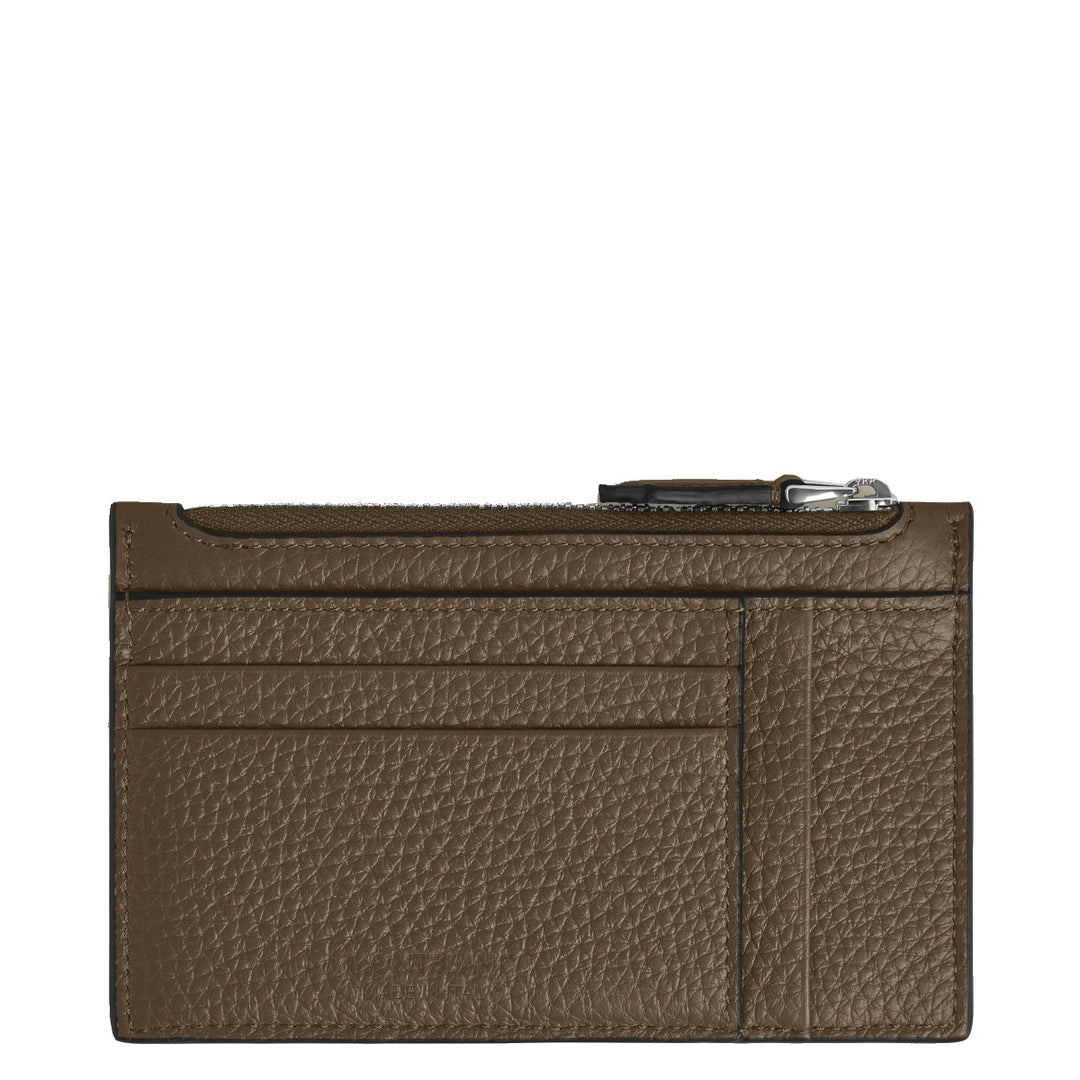 Porte-cartes zippé 8cc Montblanc Grain