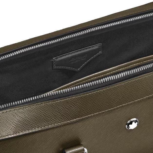 Porte-documents moyen modèle Montblanc Sartorial Kaki