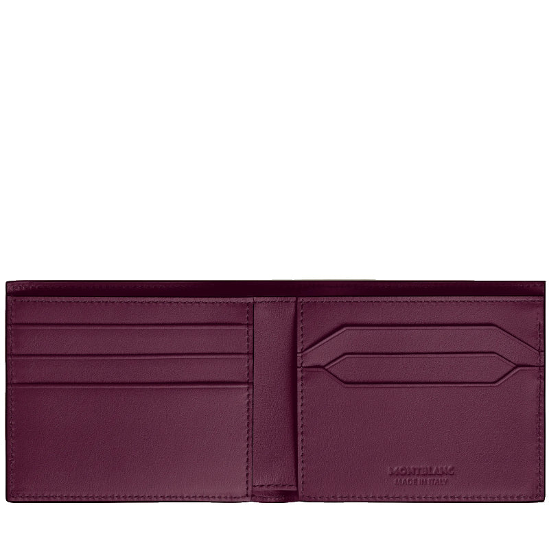 Portefeuille Montblanc Meisterstück 6cc Cassis