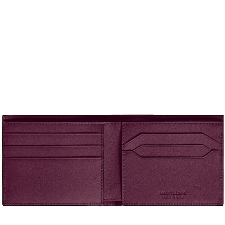 Portefeuille Montblanc Meisterstück 6cc Cassis