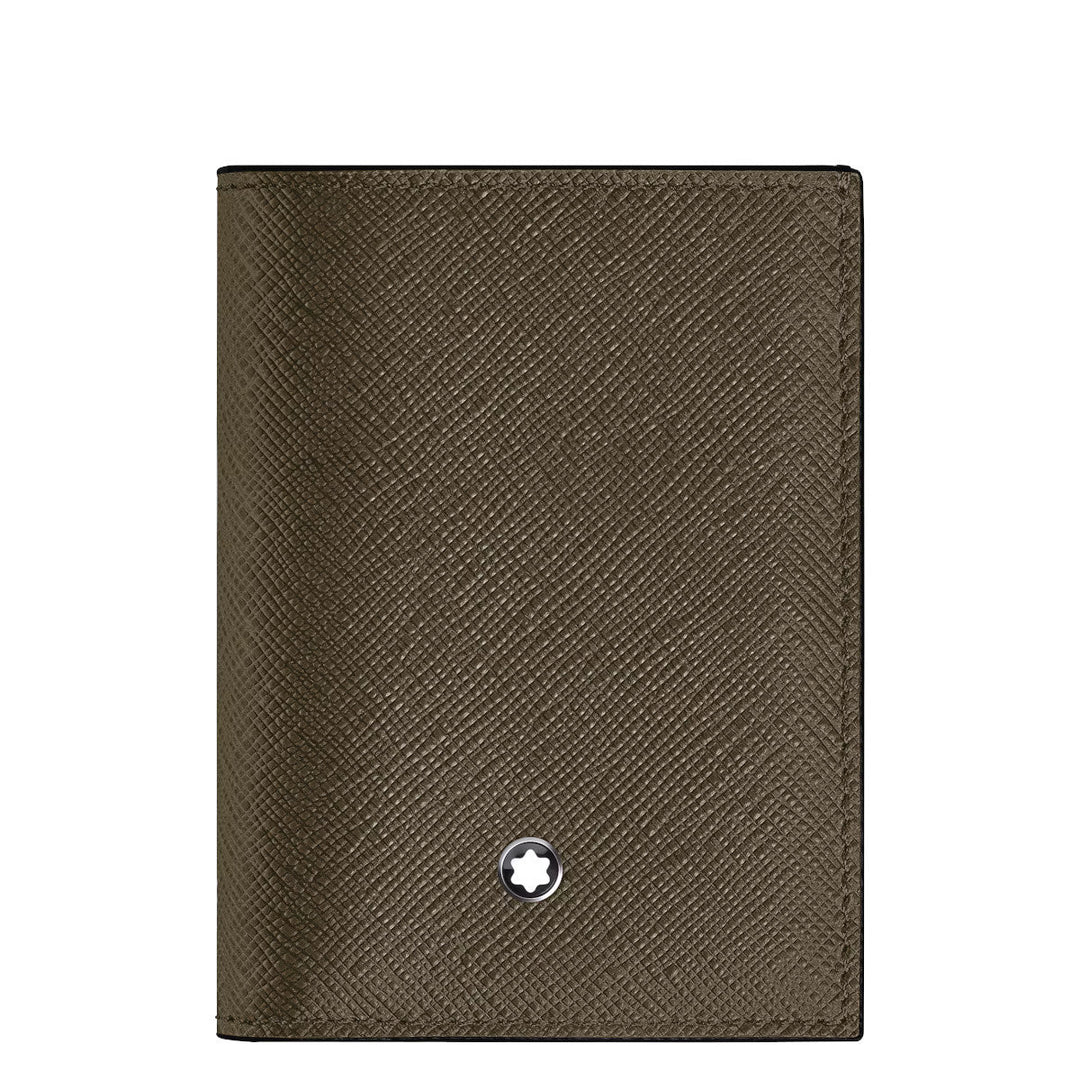 Portefeuille mini format 4cc Montblanc Sartorial Kaki