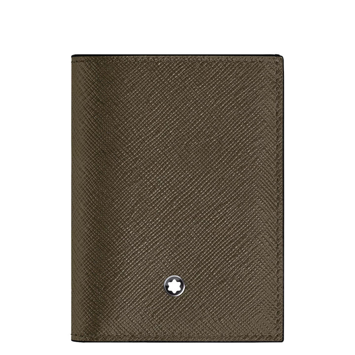 Portefeuille mini format 4cc Montblanc Sartorial Kaki