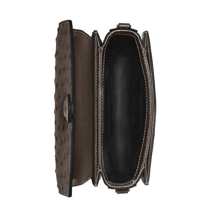 Sac à bandoulière Montblanc en cuir embossé Autruche