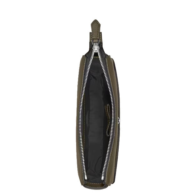 Sac bandoulière vertical en cuir Montblanc Sartorial Kaki