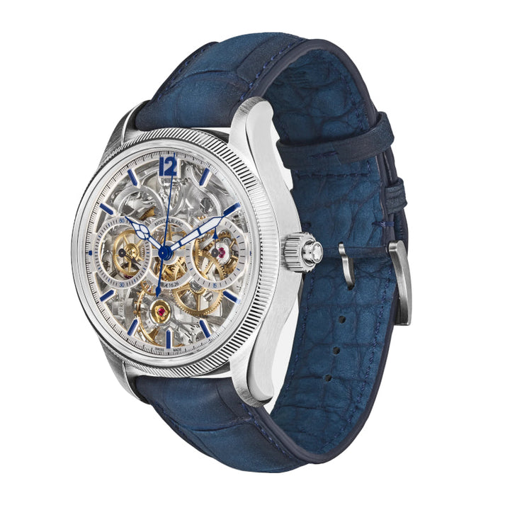 Montre Montblanc 1858 The Unveiled Secret Minerva Monopusher Chronograph Limited Edition - 58 pièces